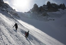 Alpinisme hivernal - GOULOTTE À CHAMONIX